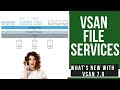 How to Configure vSAN File Services in vSAN 7.0 | What's new with vSAN 7.0