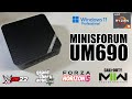 MINISFORUM Venus Series UM690  - Most POWERFUL Gaming Mini PC of 2022! - AMD RYZEN 9 6900HX / USB4