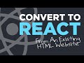 Convert ANY Website to React – Full Step-by-Step Guide (No Plugins!) - #78