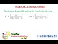 INVERSE Z TRANSFORM BY CONVOLUTION THEOREM PART II