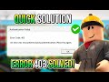 🔧 ROBLOX: 03 QUICK STEPS TO FIX THE ERROR CODE 403🔥| Fix Authentication Failed in Roblox✔️