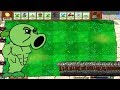1 Gatling Pea vs All Zombie Plants vs Zombies