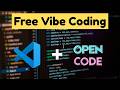 FREE Vibe Coding in VS Code using OpenCode | 100% Free