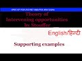 Theory of intervening opportunities by Stouffer|Population and Settlement Geography |Human Geography