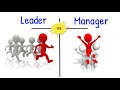Leader vs. Manager | 8 Differences Between Leader and Manager