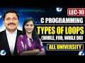Loops \u0026 Its Types in C Programming | Lecture 10 | Sherlin Mam | Dinesh Sir Engineering