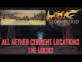 Final Fantasy XIV: Stormblood - All Aether Current Locations in The Lochs