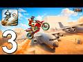 Stunt Bike Extreme - Gameplay Walkthrough Part 3 - Level 41-55 Bike Race Trial (iOS, Android)