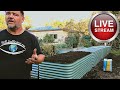 Still Filling These Raised Garden Beds! Live Stream