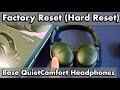Bose QuietComfort Headphones: How to Factory Reset (Hard Reset) Fix Connecting Problems