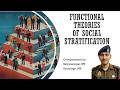 Functional theories of social stratification | Talcott Parsons | IPS satyanarayan