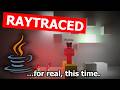 Java Edition now has REAL Ray Tracing! (+how to install) | Radiance