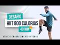 40 MIN para Queimar 800 calorias - Treino de corpo inteiro em casa | sem equipamentos