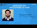 Migrating .NET Applications to Azure