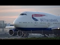 [4K] British Airways BA 284 747-400 Very Rare Takeoff from 1R at SFO Video