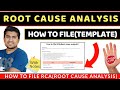 How to File Root cause analysis( RCA) as QA