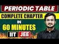 PERIODIC TABLE in 60 Minutes || Full Chapter Revision || Class 11th JEE
