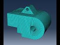 Abaqus meshing technique #4 : Mesh in Hexa Elements