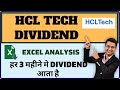 HCL Tech dividend analysis | HCL Tech share 2023