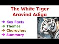 The White Tiger by Aravind Adiga Summary in English/Hindi/ Themes/ Characters/ Chapter Wise Summary