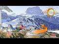 Sellaronda: World Greatest Ski Trail codensed to 18 min Dolomiti Italy - Clockwise direction Orange