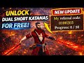 Unlock Dual Short Katanas for Free | Takashi Ninja Samurai Game New Update