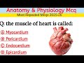 Anatomy \u0026 Physiology Mcq for Nurses | all nurse exam mcqs 2025-2026 | nursing exam mcqs | nurse Mcqs