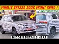 GOOD NEWS🚀 BREZZA Facelift 2025 Front Spied launch date | brezza 2025 features | brezza mileage 2025