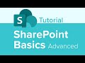 SharePoint Basics Advanced Tutorial