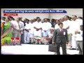 Telangana CM KCR Hoists India’s Largest Flag At Sanjeevaiah Park |Telangana Formation Day| HMTV