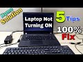 Laptop Not Turning on || 5 Tips Easy to Fix || laptop on nehi ho raha hai || Home Solution