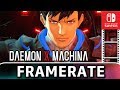 DAEMON X MACHINA | Docked VS Handheld | Frame Rate TEST on Switch