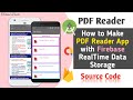 How to Retrieve PDF file from Firebase to Recycler View and Display All