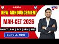 MAH-CET 2026 New Announcement | BHMCT | BBA | BCA | BBM | BMS | Admission Open