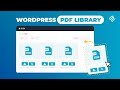 How to Build a Searchable WordPress PDF Library