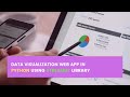 Data Visualization Web App in Python using Streamlit Library with Source Code