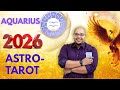 Aquarius 2026 Astro-Tarot ♒️ | A TIMELINE SHIFTS UP Aquarius! Buckle up!! | #aquarius2026