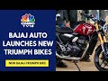 Bajaj Auto Launches 2-New 400 cc Variants Under The Triumph Banner, Speed T4 \u0026 Triumph MY25