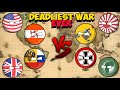 [DEADLIEST WAR EVER] 🔥⚔️ || World Provinces || #countryballs #geography