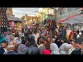 Walking BUSY street market of Pakistan | 4K HDR Walking Tour