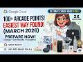 EASIEST Way to Get 100+ Points in Google Cloud Arcade (Starting March 2026) 😱 FREE Google Swags!