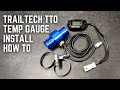 How To Install A Digital Temperature Gauge On A KLR650