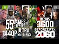 Ryzen 5 3600 + RTX 2060 in 55 games ultra settings 1440p benchmarks!