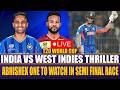 🔴 LIVE | IND WI Thriller LIVE | Abhishek Sharma One to Watch in Semi Final Race | Sports RoundUp
