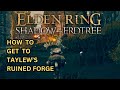ELDEN RING DLC How to Get to Taylew's Ruined Forge
