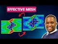 SECRETS behind creating EFFECTIVE MESH in ABAQUS