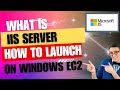 Understanding IIS Server: How to Launch IIS Server on Windows EC2 Instance and Run a Test Page