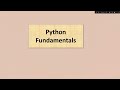 Python Introduction and Installation HD