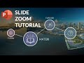 Slide Zoom tutorial in PowerPoint - PowerPoint Tutorial