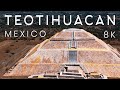 LARGEST PYRAMIDS in MEXICO. Aztec Ruins near Mexico City. TEOTIHUACAN by Drone 4k
